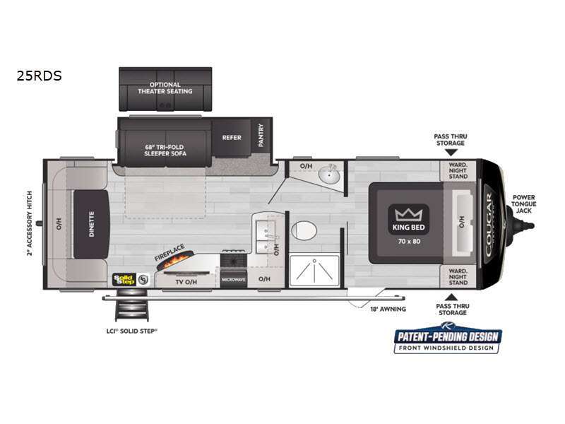 2023 Keystone Rv Cougar Half-Ton 25RDS in georgetown TX