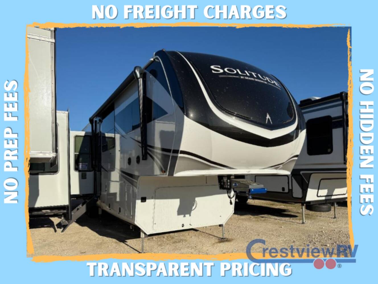 A photo of this 2026 Grand Design Solitude 390RK