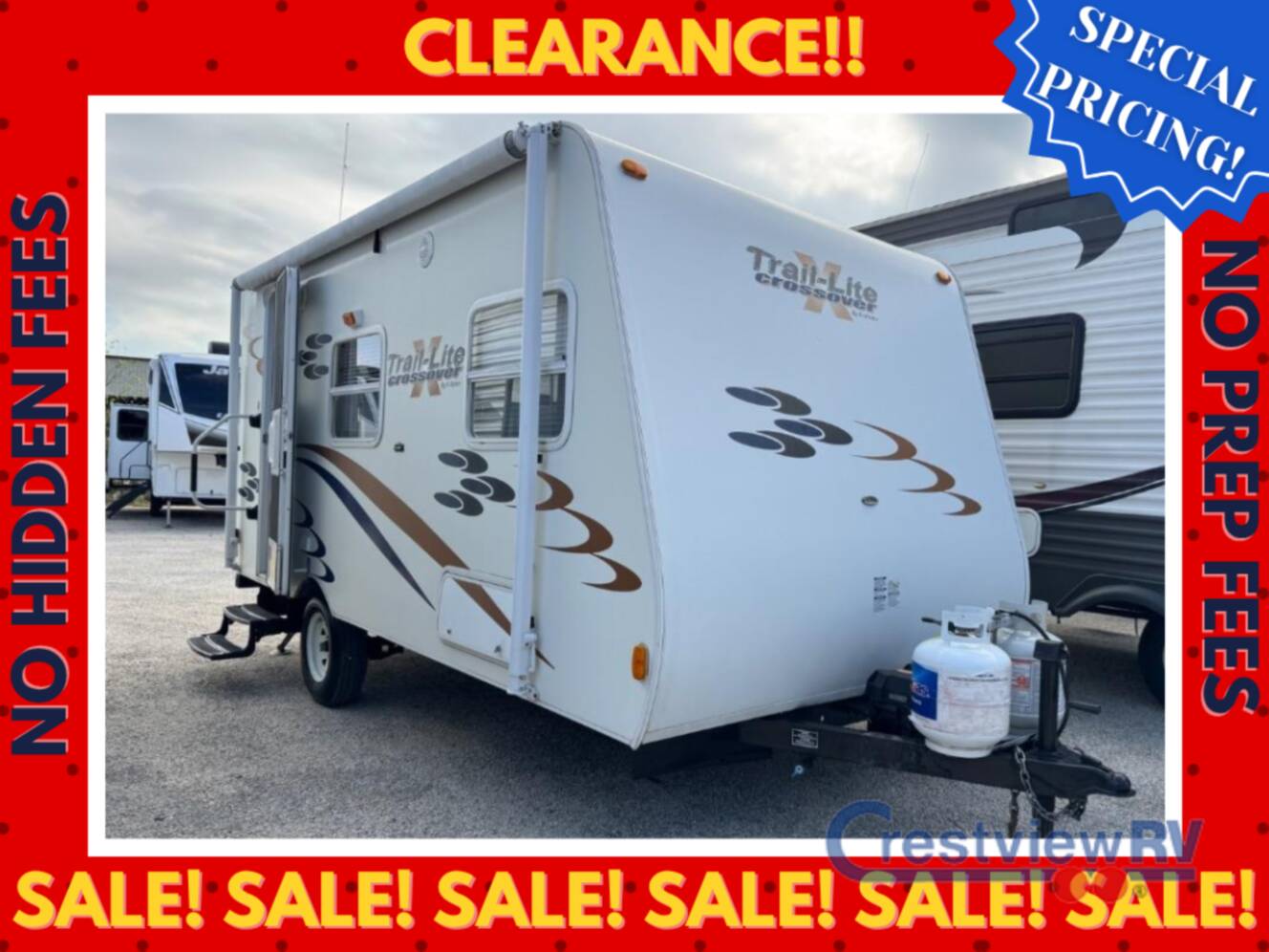 A photo of this 2011 R-Vision Trail-Lite Crossover TLX189QB