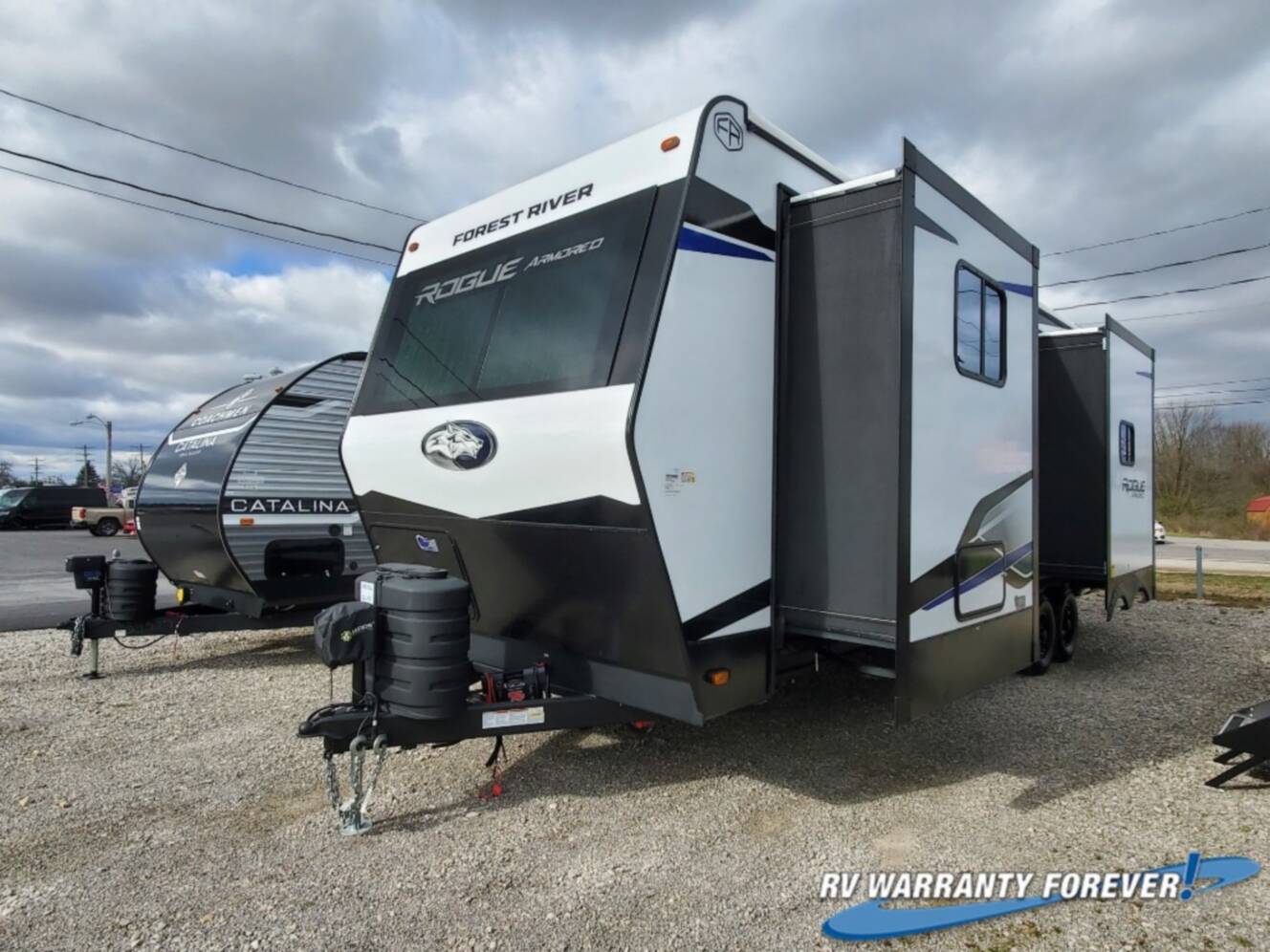 A photo of this 2025 Forest River Rv Vengeance Rogue Armored 26L140