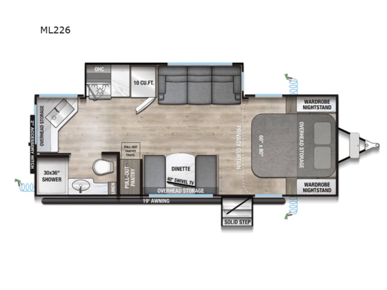 A photo of this 2026 Alliance Rv Delta Ultra Lite ML226