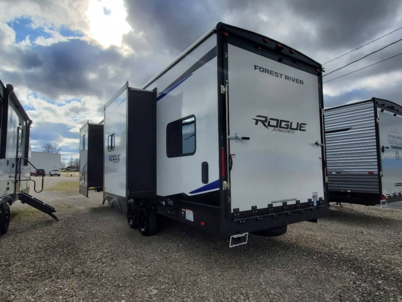 A photo of this 2025 Forest River Rv Vengeance Rogue Armored 26L140