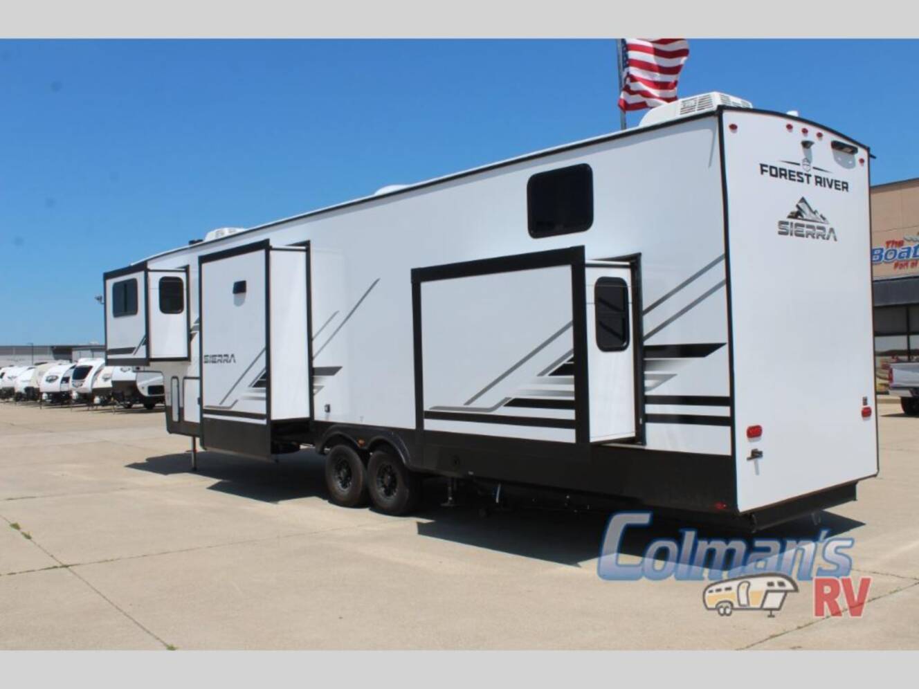 A photo of this 2026 Forest River Rv Sierra 3990FL