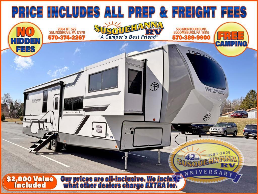 2025 Forest River Rv Wildwood Heritage Glen Elite Series 36FL in bloomsburg PA