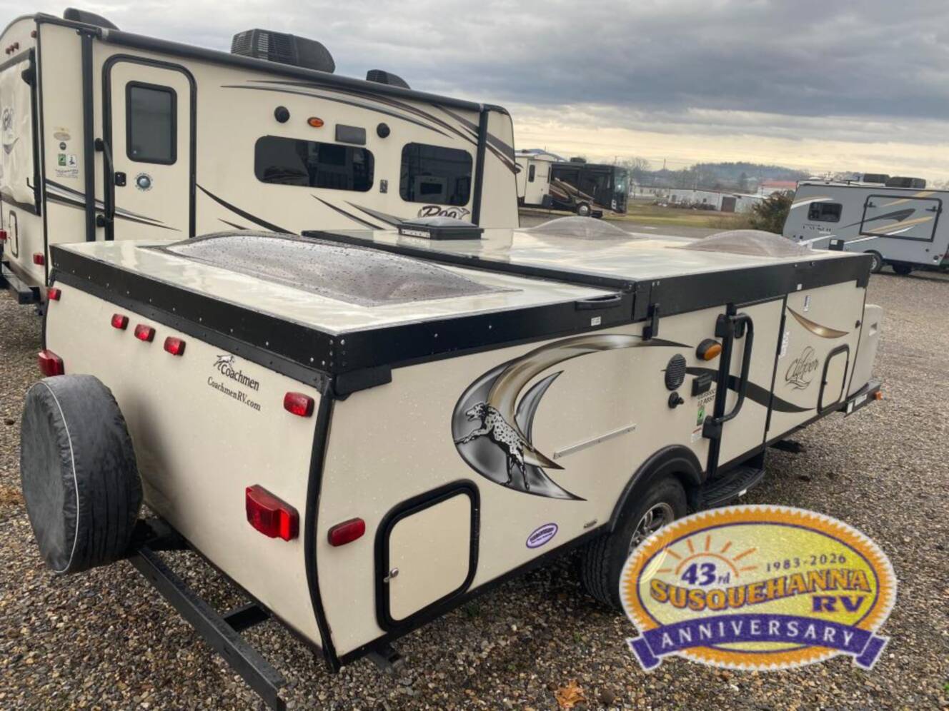 A photo of this 2016 Coachmen Rv Clipper Camping Trailers C12RB