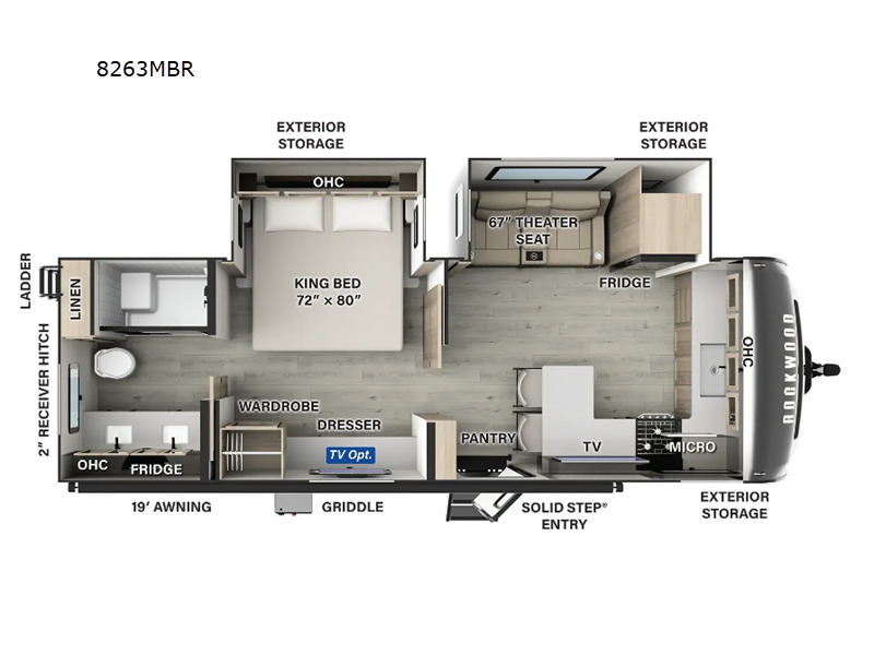 2025 Forest River Rv Rockwood Signature 8263MBR in murray UT