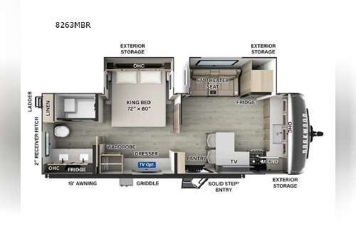 2025 Forest River Rv Rockwood Signature 8263MBR in murray UT
