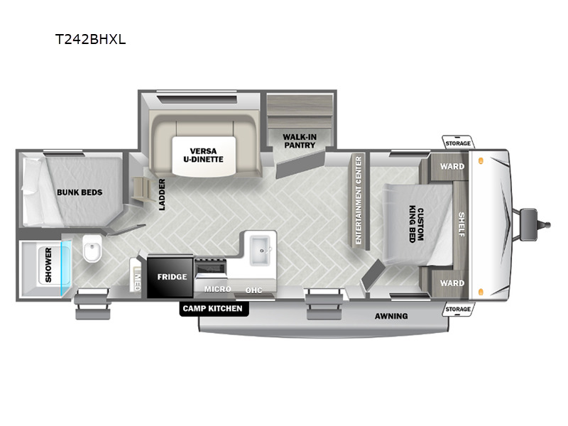 2025 Forest River Rv Salem Cruise Lite T242BHXL 240BHXL in murray UT