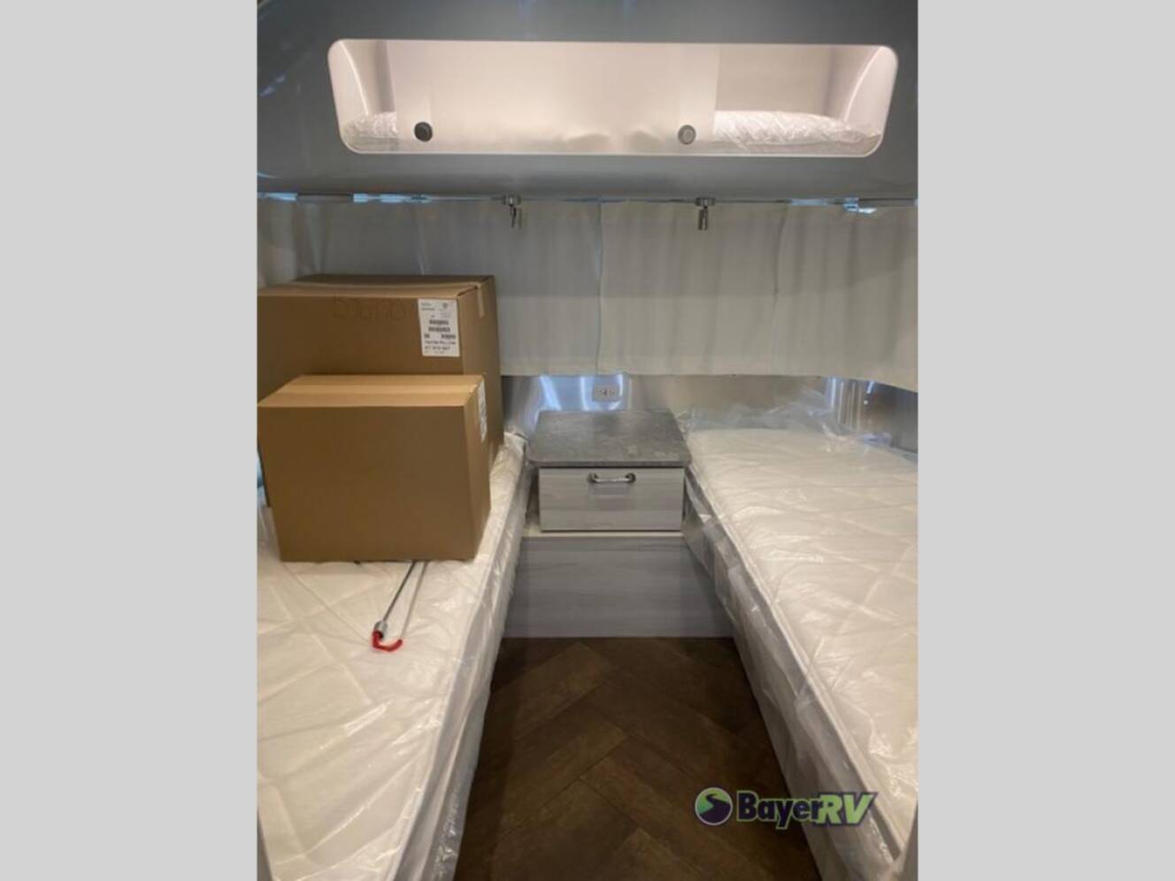 A photo of this 2025 Airstream International 25FB Twin