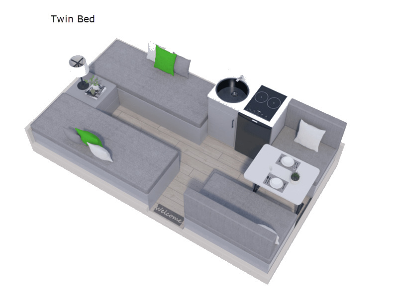 2025 Aliner Classic Twin Bed BASE in irwin PA
