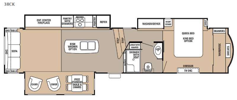 2016 Forest River Rv Cedar Creek 38CK in manheim PA