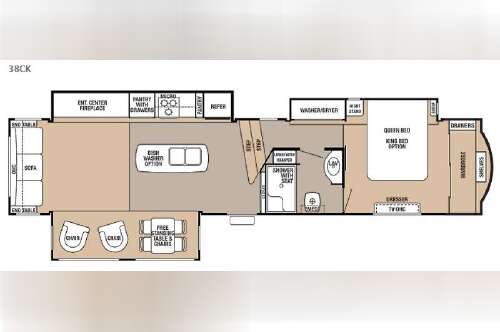 2016 Forest River Rv Cedar Creek 38CK in manheim PA