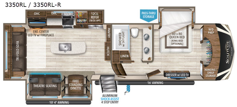 2020 Grand Design Solitude S-Class 3350RL in franklinville NC