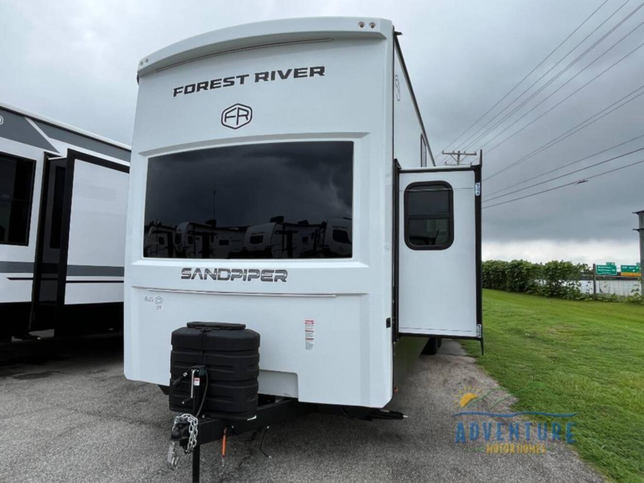 A photo of this 2026 Forest River Rv Sandpiper Destination Trailers 41DUPLEX