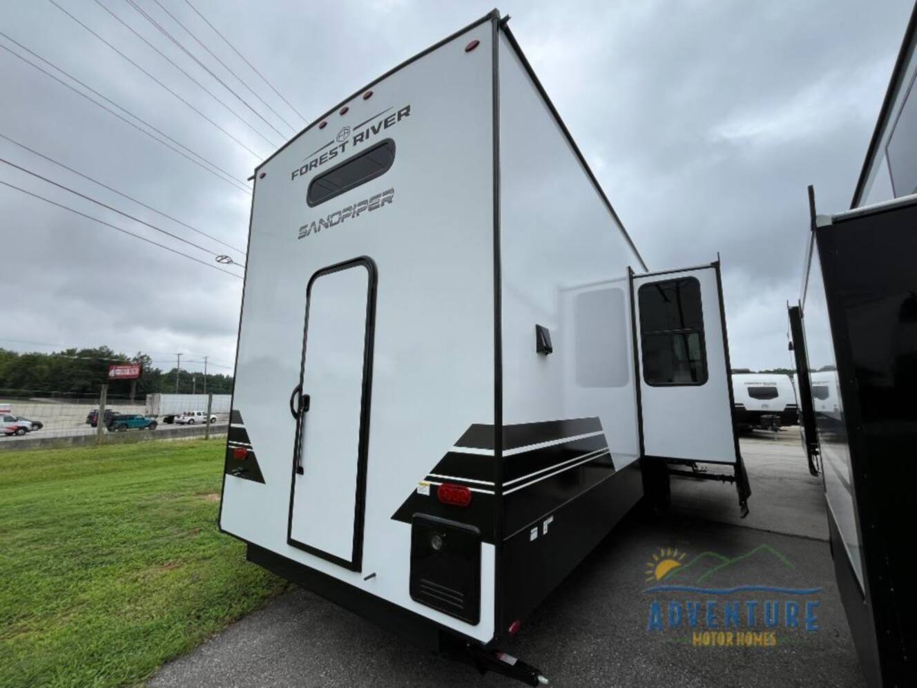 A photo of this 2026 Forest River Rv Sandpiper Destination Trailers 41DUPLEX