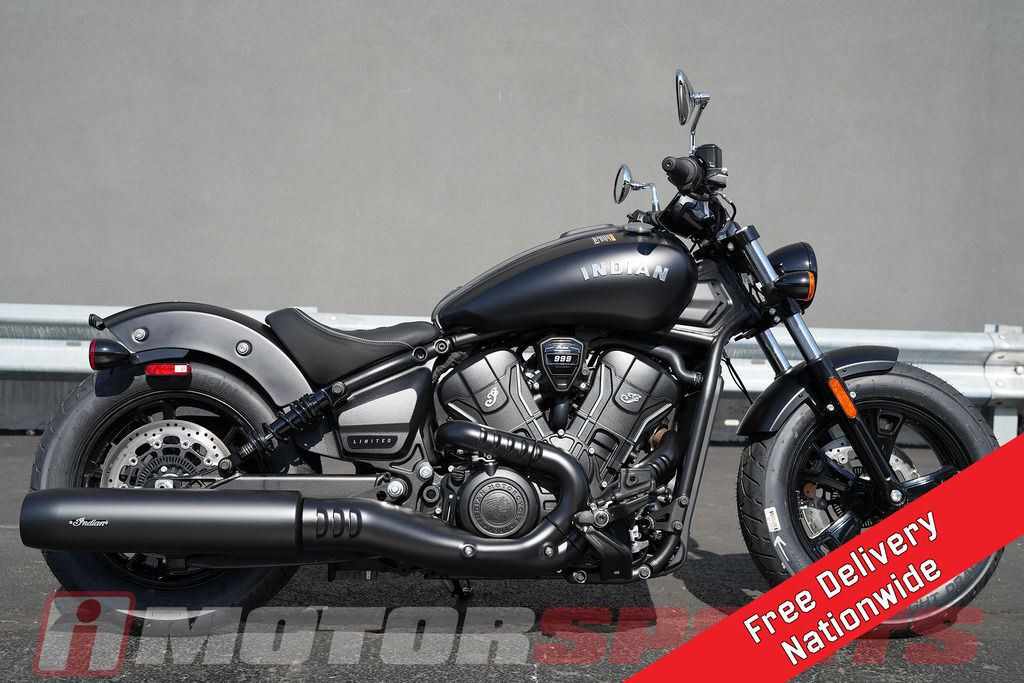 2026 Indian Motorcycle Scout Sixty Bobber Limited Black Smoke BASE in Elmhurst, IL