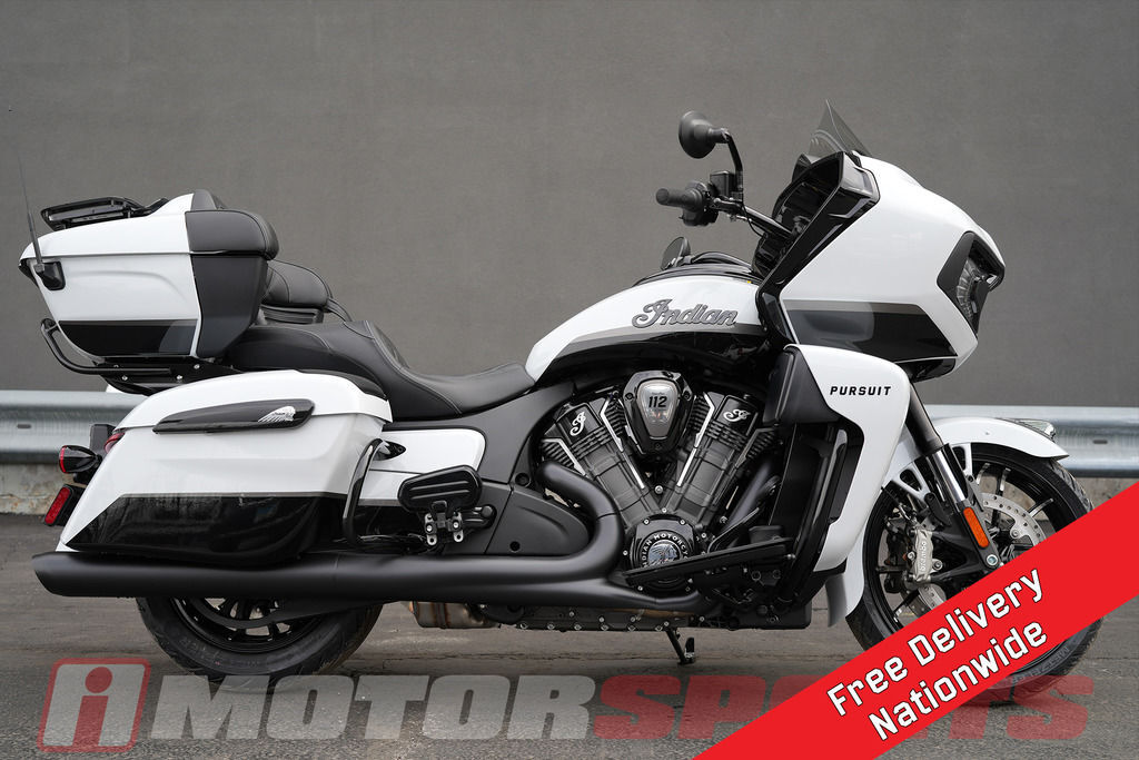 2026 Indian Motorcycle Pursuit Dark Horse 112 w/ PowerBand Audio Ghost White M DARK HORSE in Elmhurst, IL