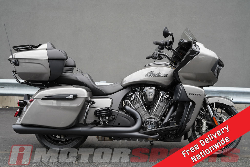 2026 Indian Motorcycle Pursuit Dark Horse 112 w/ PowerBand Audio Heavy Metal DARK HORSE in Elmhurst, IL
