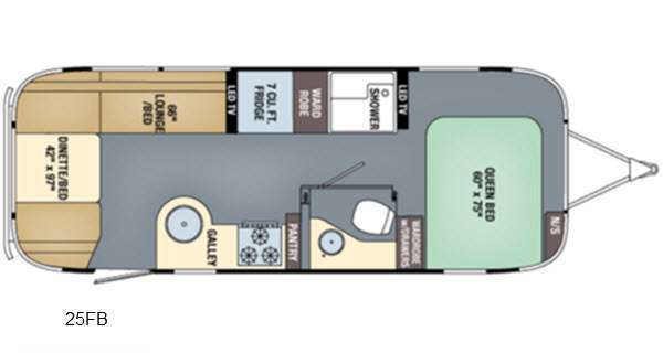 A photo of this 2016 Airstream International Serenity International serenity 25 fbq