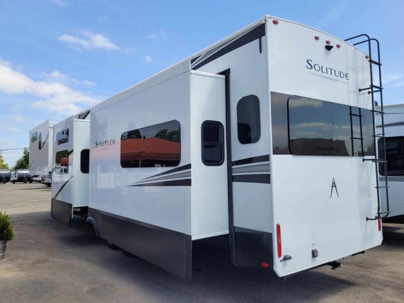 A photo of this 2025 Grand Design Solitude 388MBS