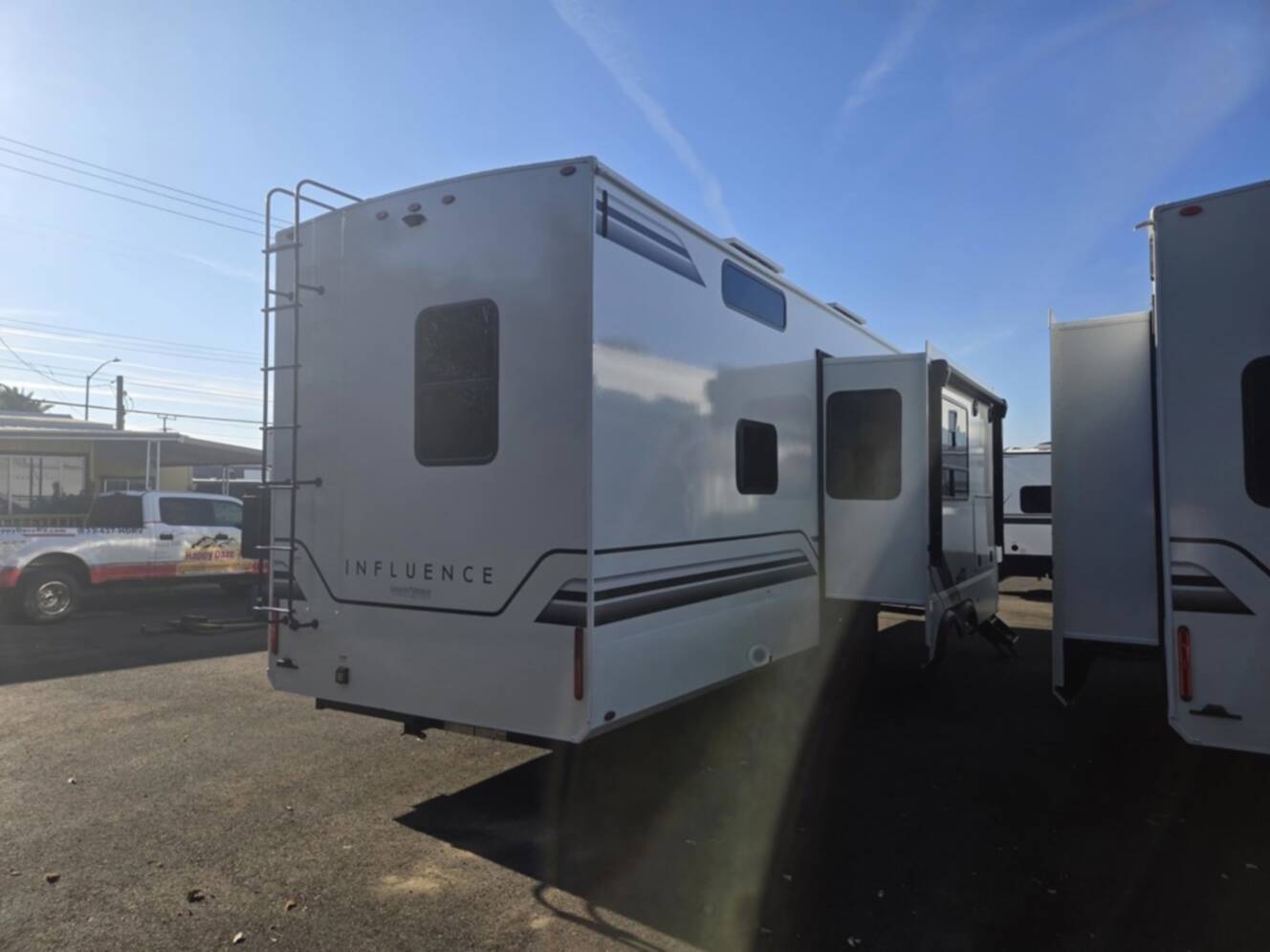 A photo of this 2026 Grand Design Influence 3804DS