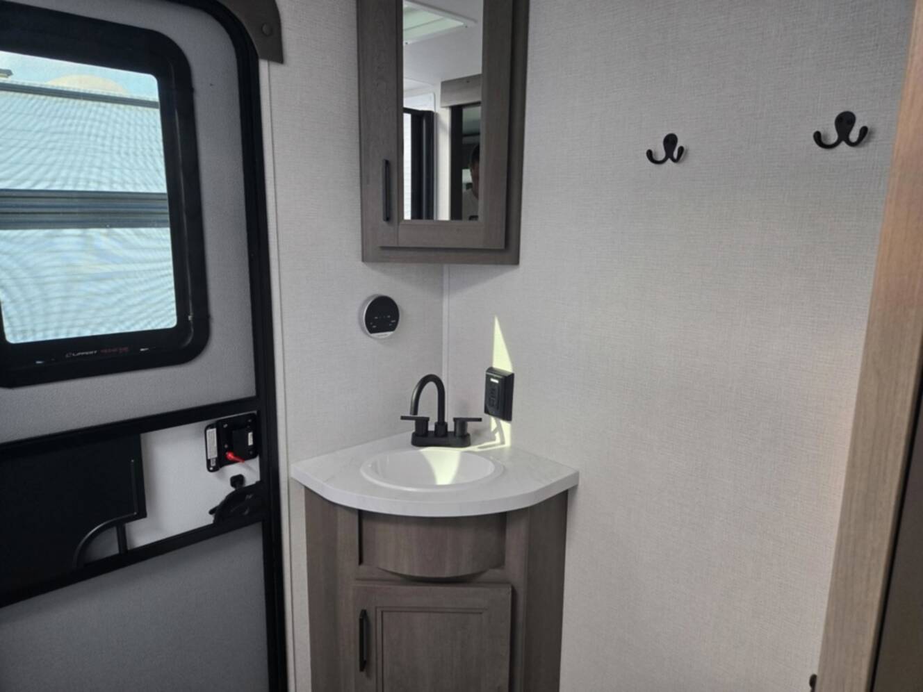 A photo of this 2026 Grand Design Transcend 325BHT