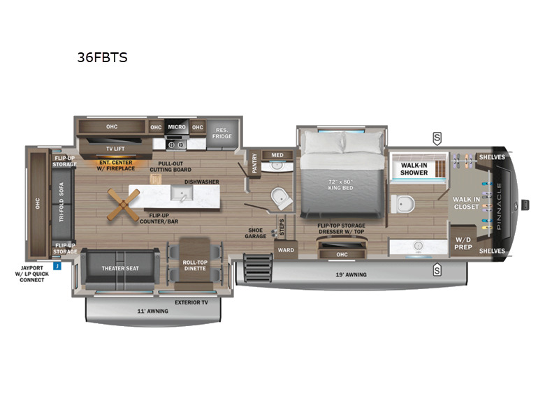 2026 Jayco Pinnacle 36FBTS in fort worth TX
