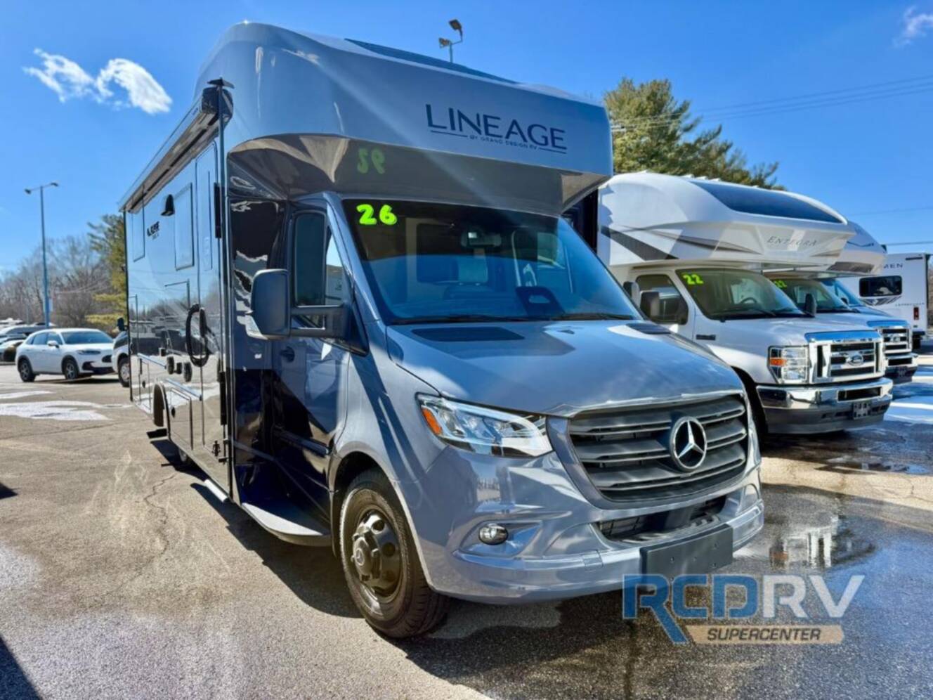 A photo of this 2026 Grand Design Lineage Series M 25TK