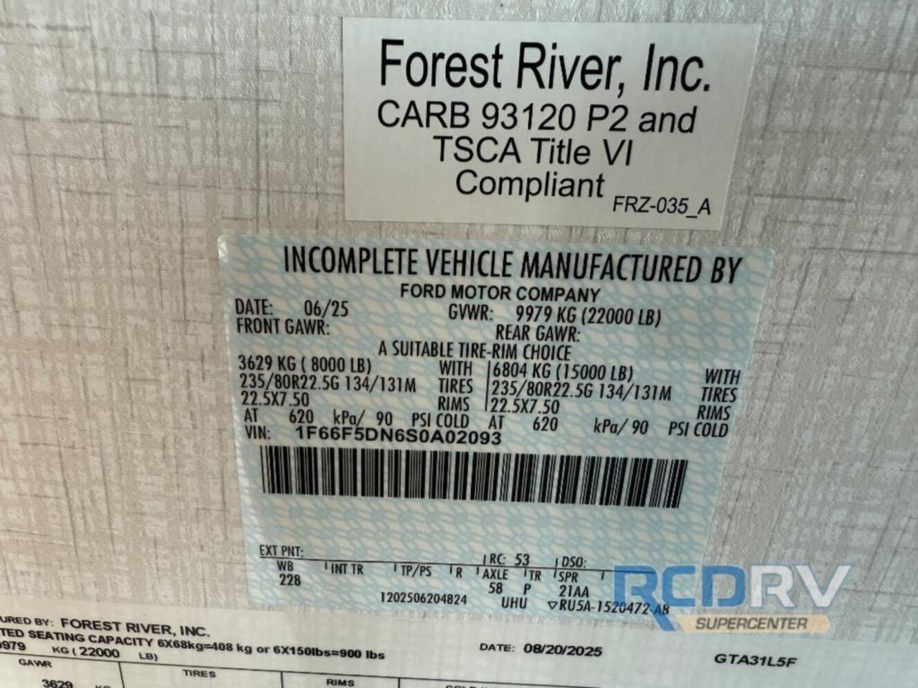 A photo of this 2026 Forest River Rv Georgetown 5 Series 31L5