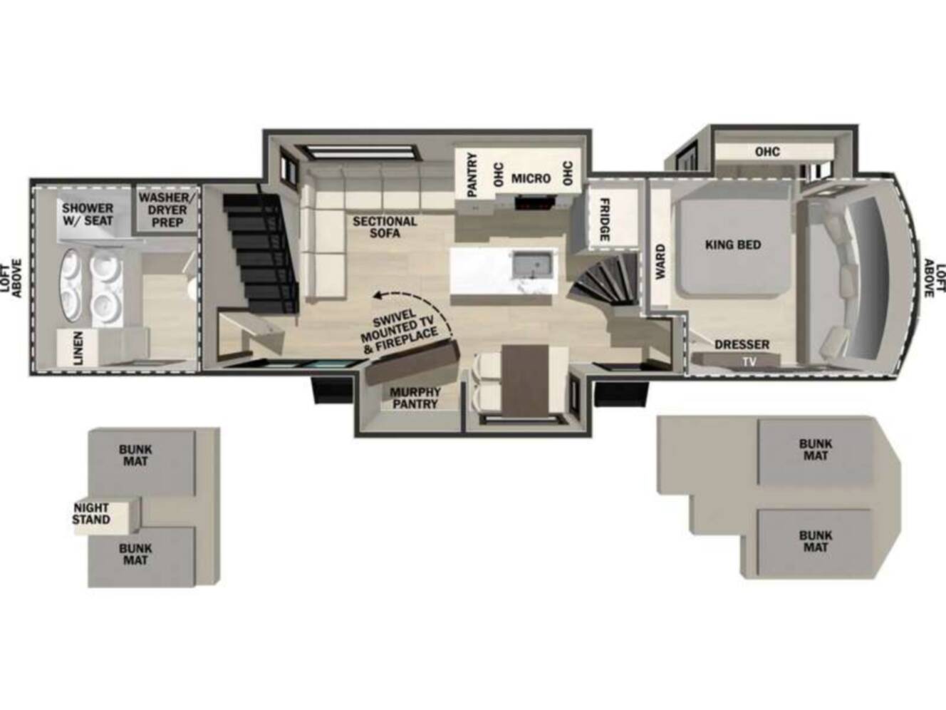 A photo of this 2027 Forest River Rv Cedar Creek Cottage 40CBK