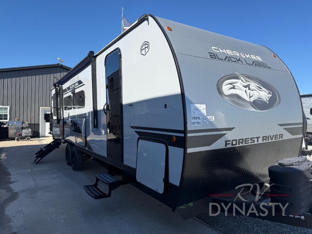 2026 Forest River Rv Cherokee Grey Wolf Black Label 24RRTBL in bunker hill IN
