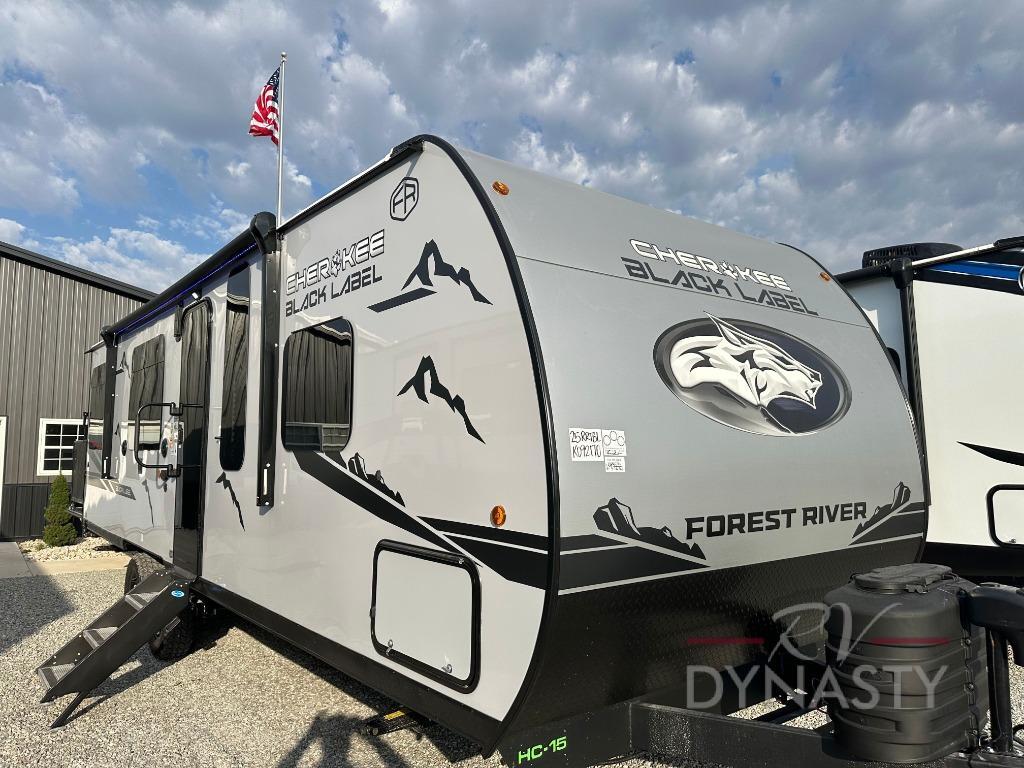 2026 Forest River Rv Cherokee Grey Wolf Black Label 25RRTBL in bunker hill IN