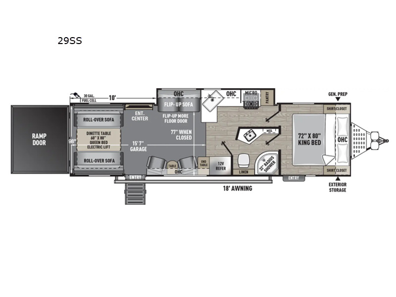 2026 Forest River Rv Work and Play 29SS in bunker hill IN