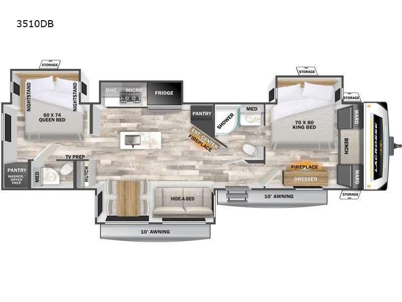 2025 Prime Time Rv LaCrosse 3510DB in bunker hill IN