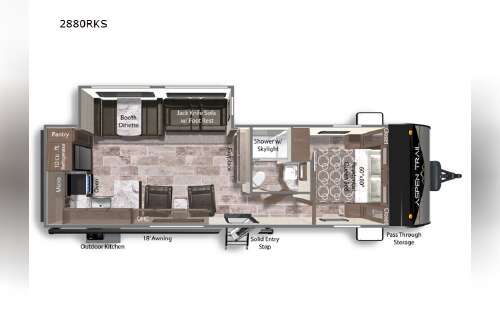 2024 Dutchmen Rv Aspen Trail 2880RKS in adamsburg PA