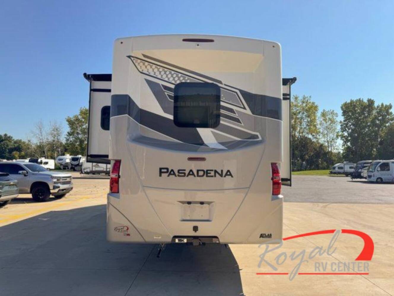 A photo of this 2026 Thor Motor Coach Pasadena 38DX