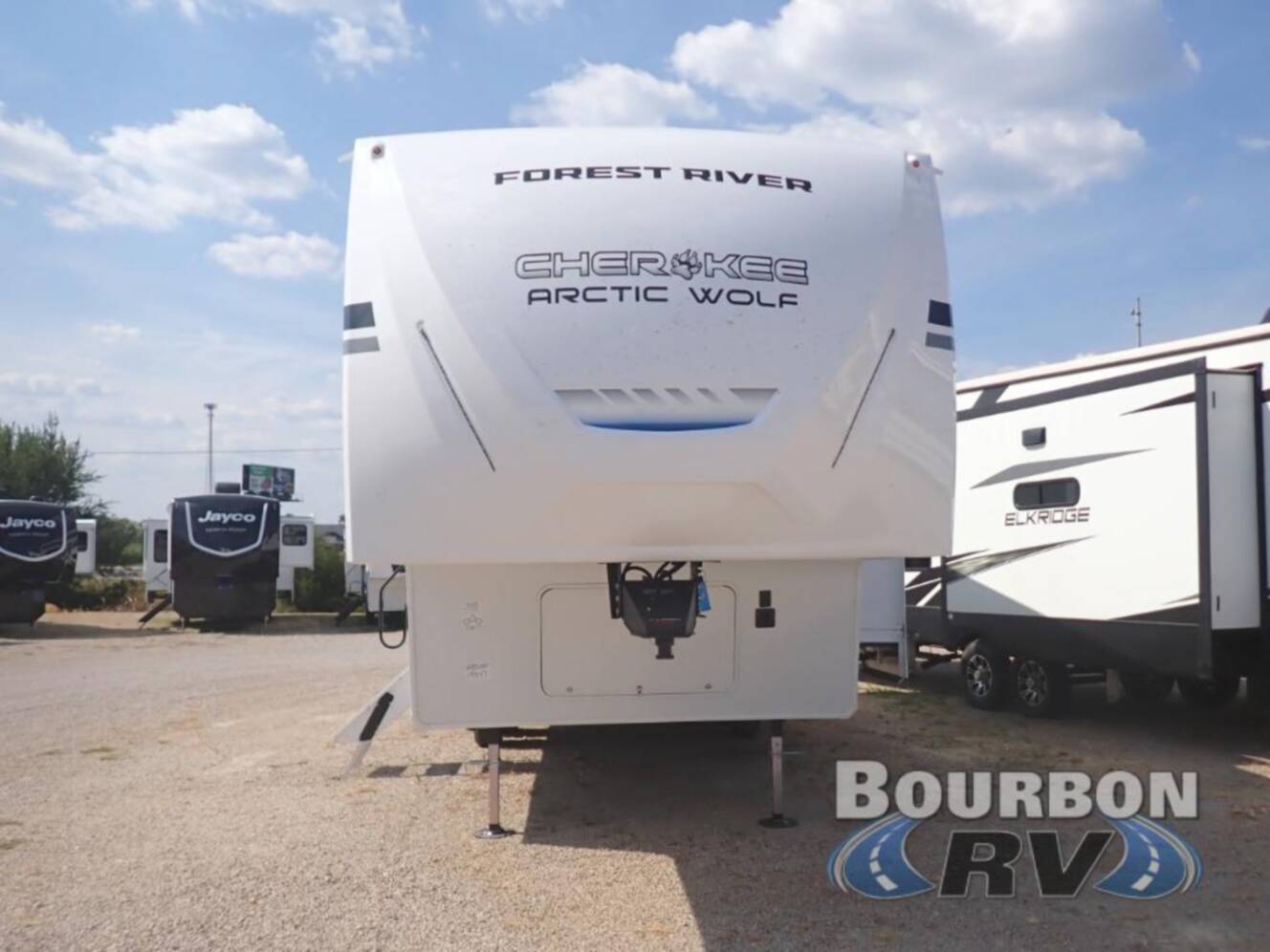 A photo of this 2026 Forest River Rv Cherokee Arctic Wolf 285OPT