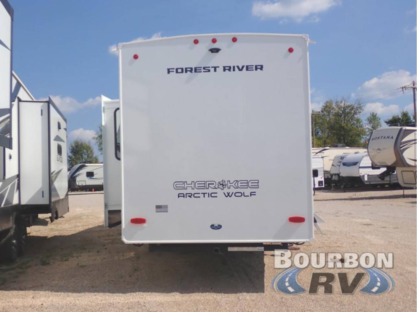 A photo of this 2026 Forest River Rv Cherokee Arctic Wolf 285OPT