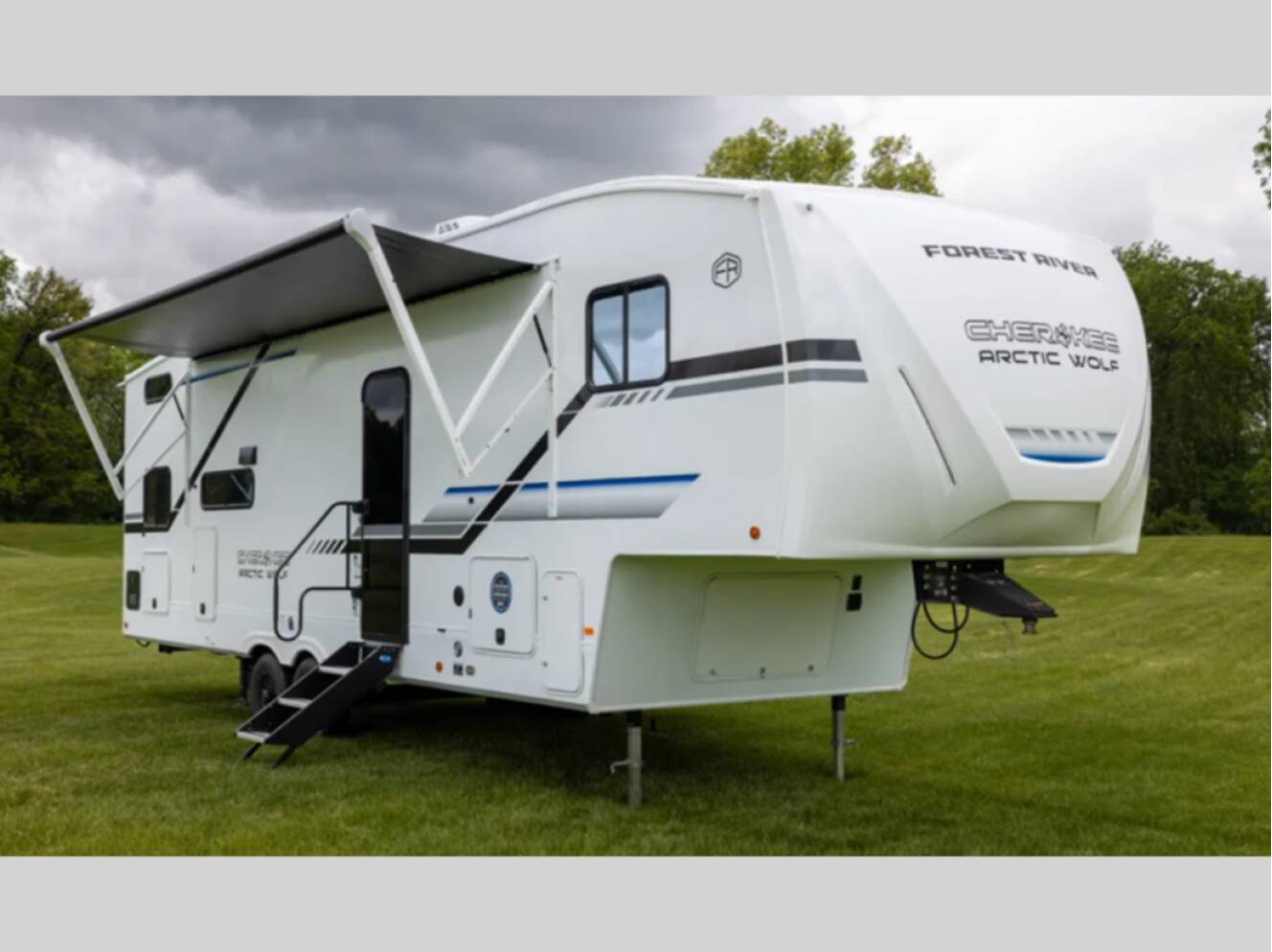 A photo of this 2026 Forest River Rv Cherokee Arctic Wolf 285OPT