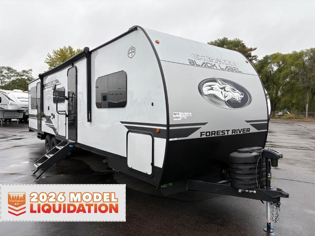 2026 Forest River Rv Cherokee Grey Wolf Black Label 28RRTBL in chippewa falls WI