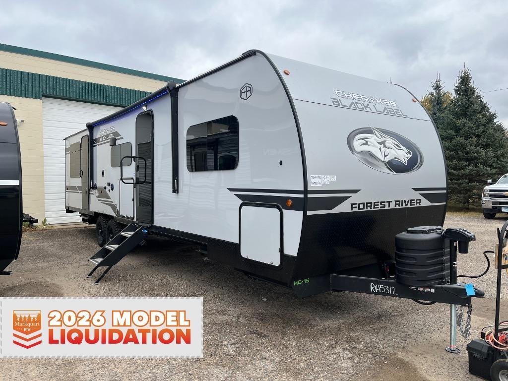 2026 Forest River Rv Cherokee Grey Wolf Black Label 28RRTBL in ramsey MN