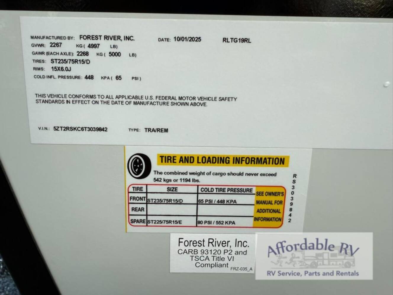 A photo of this 2026 Forest River Rv Rockwood GEO Pro G19RL
