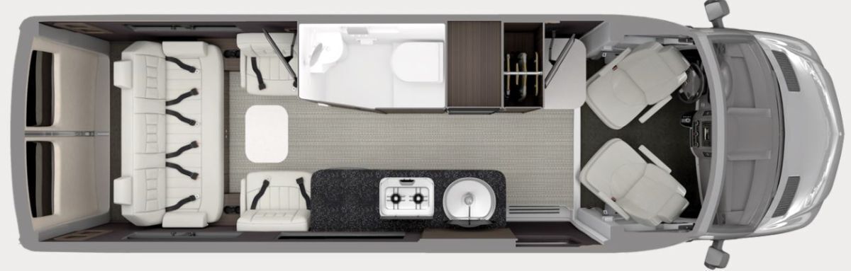 A photo of this 2025 Airstream Interstate Tommy Bahama 24 GT