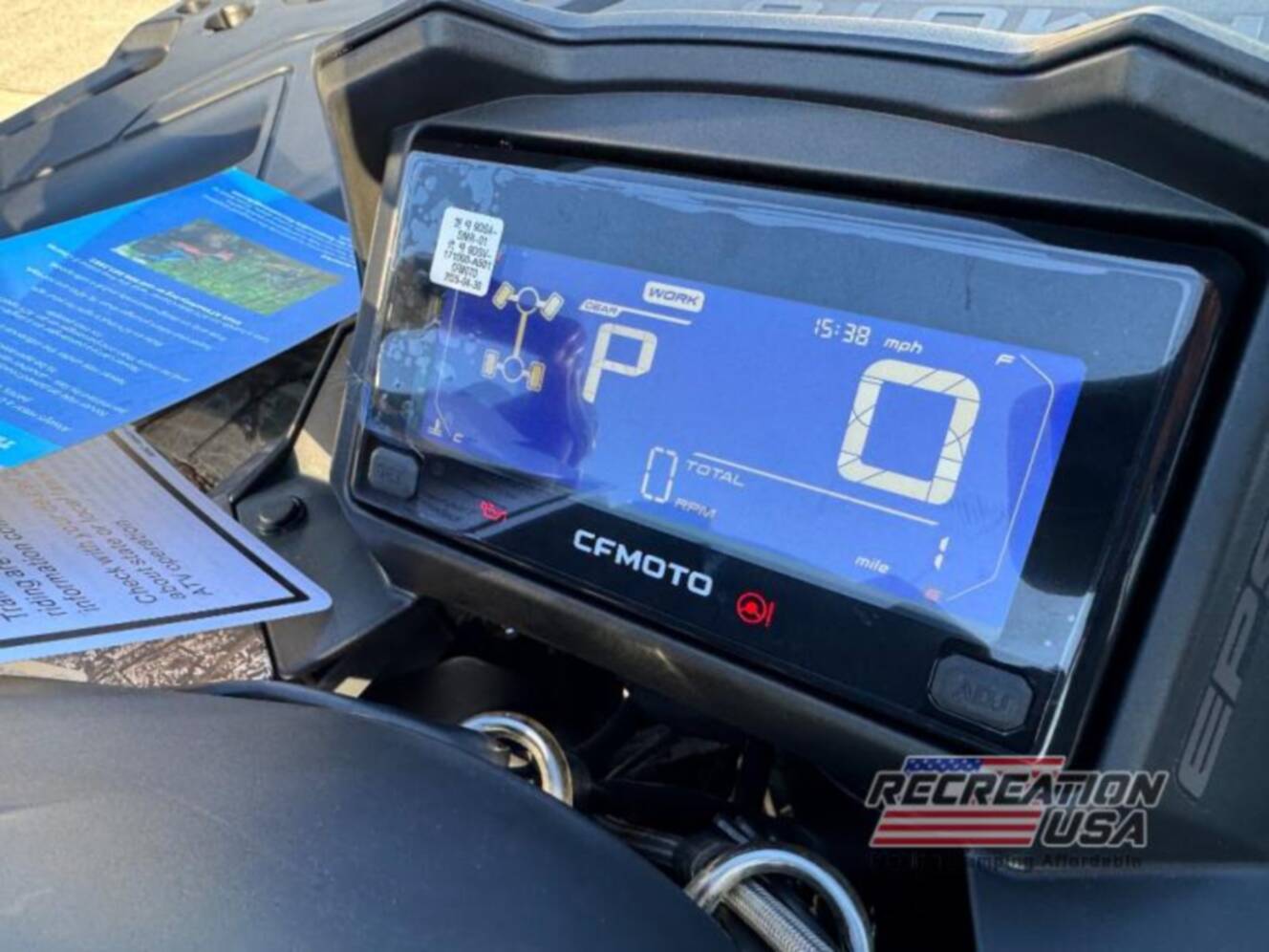 A photo of this 2026 CFMOTO CFORCE 600 TOURING