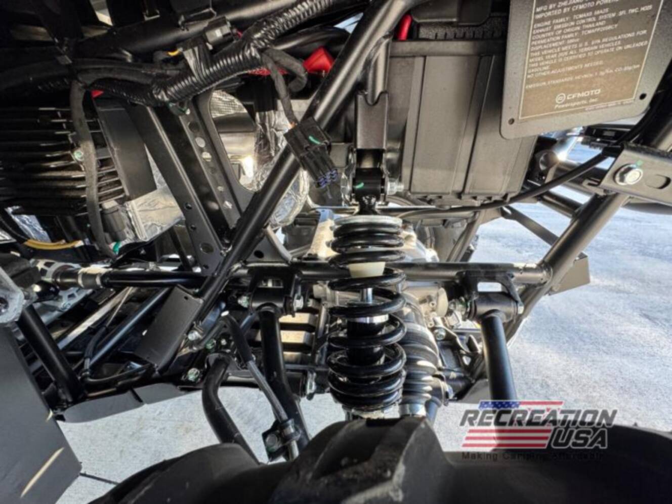 A photo of this 2026 CFMOTO CFORCE 600 TOURING