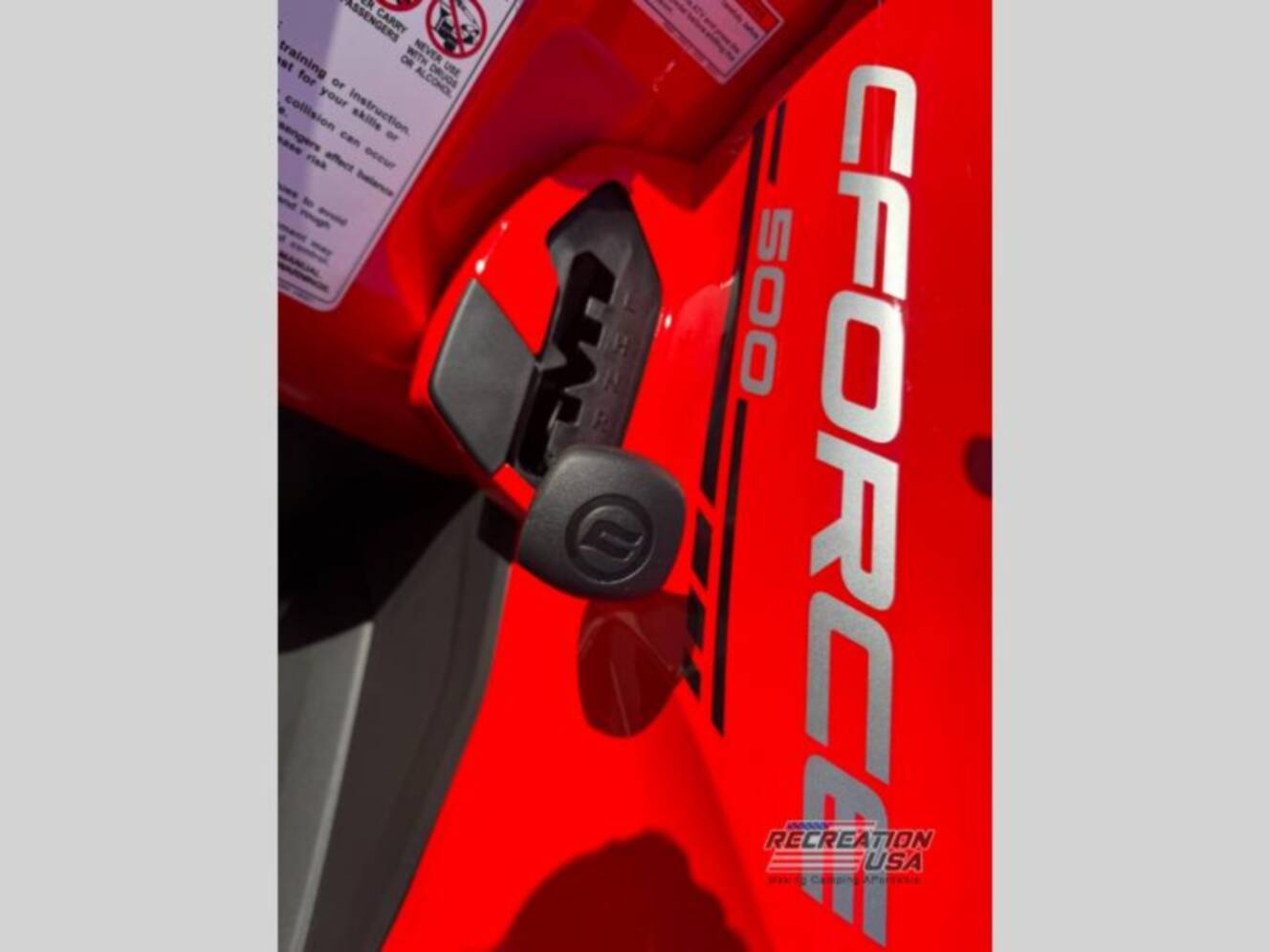 A photo of this 2026 CFMOTO CFORCE 500