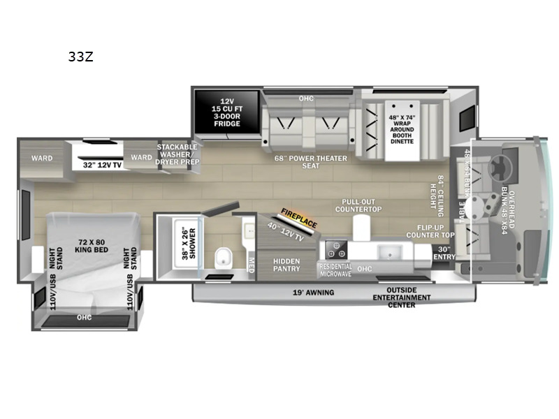2026 Forest River Rv FR3 Plus 33Z in jasper GA