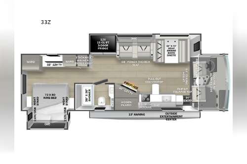2026 Forest River Rv FR3 Plus 33Z in jasper GA
