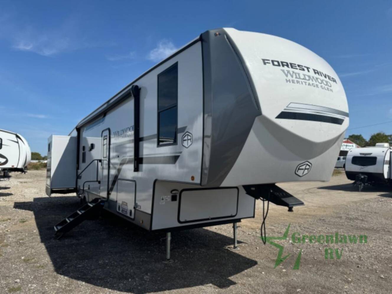 A photo of this 2025 Forest River Rv Wildwood Heritage Glen 356QB