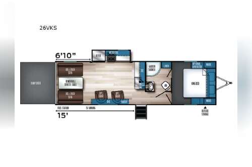 2021 Forest River Rv Vengeance Rogue 26VKS in chillicothe OH